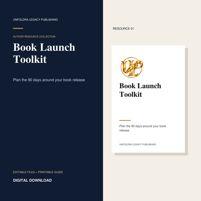 Unfoldra Book Launch Toolkit