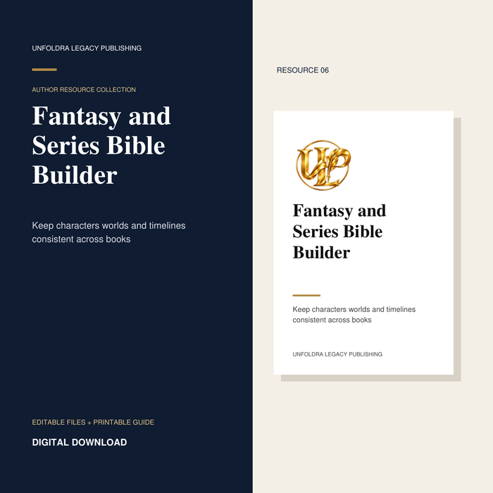 Unfoldra Fantasy and Series Bible Builder