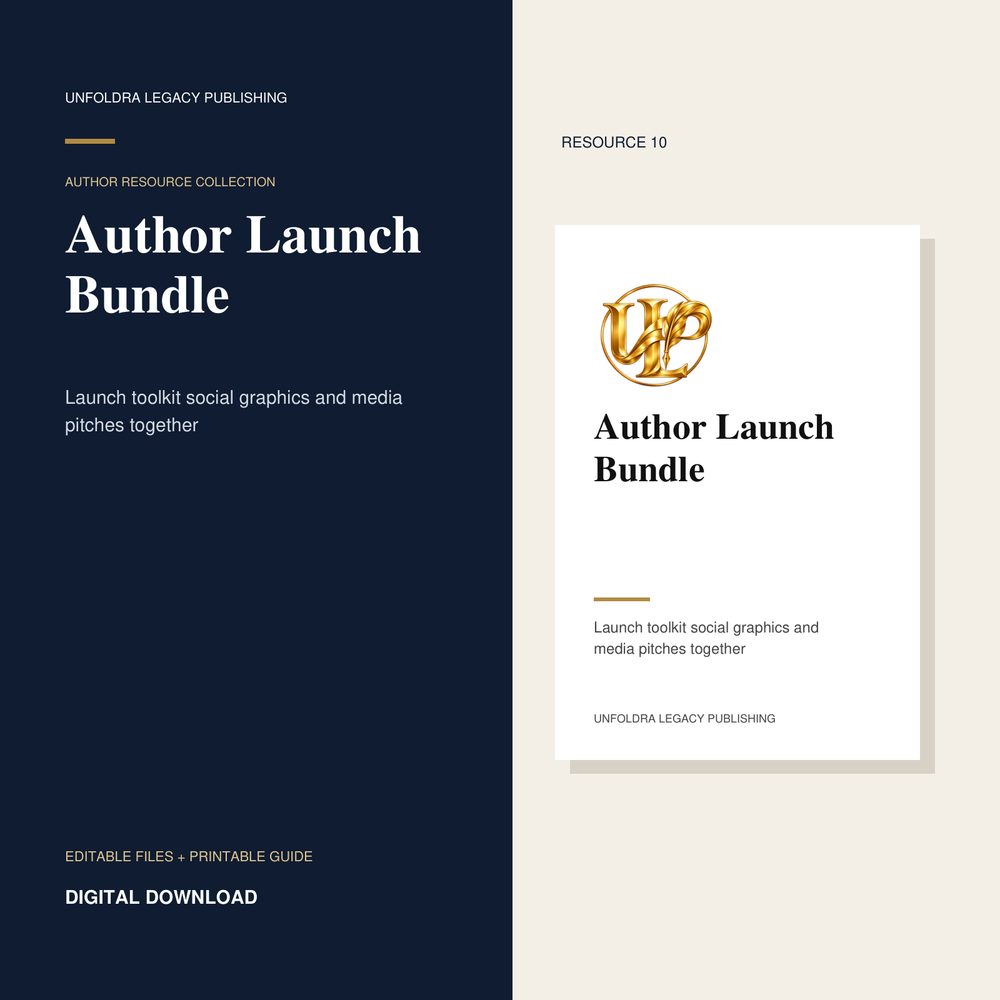 Unfoldra Author Launch Bundle